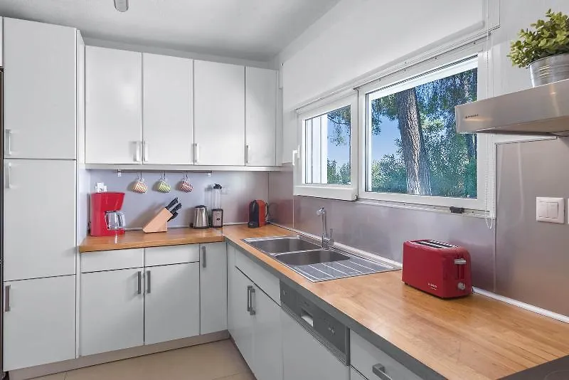 Апартаменты The White Villa At Sani Сани-Бич Греция